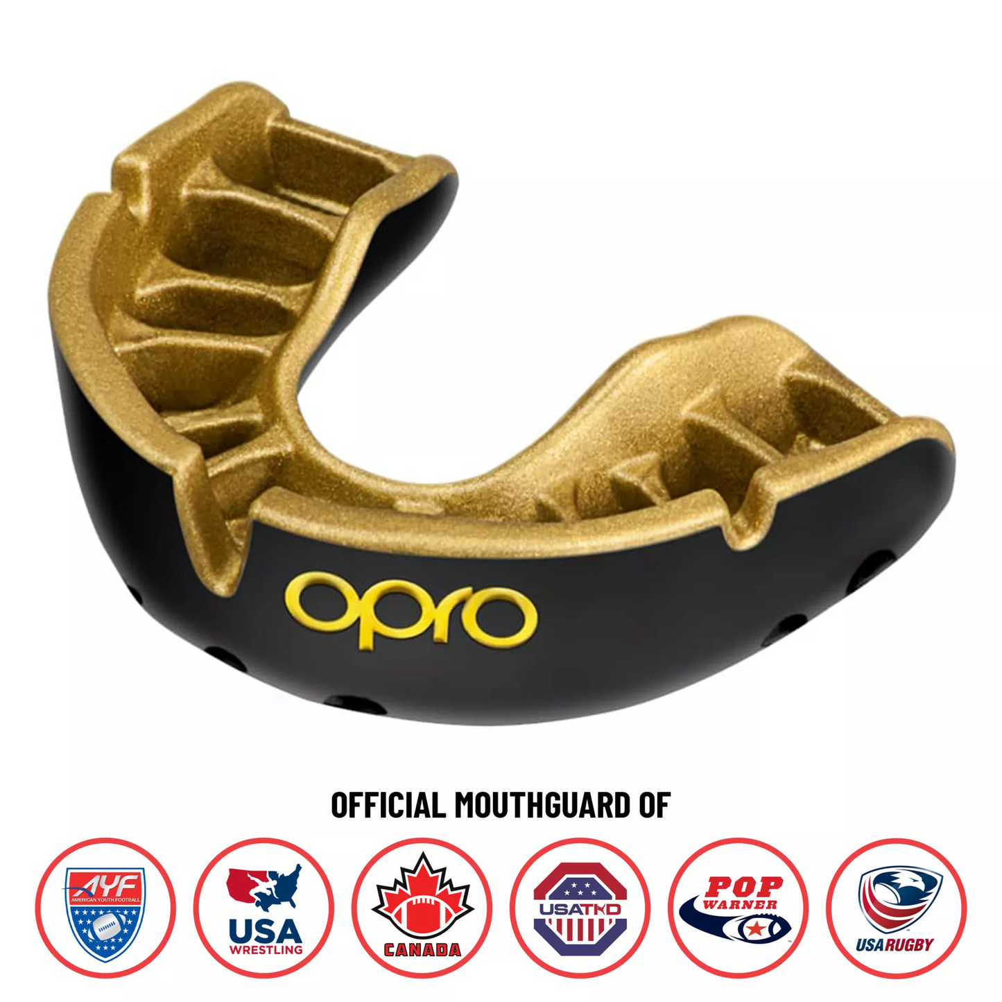 Sports Mouth guard with Braces Bumper - Adult & Youth Sizes - Opro by Marcy - Multiple Colors