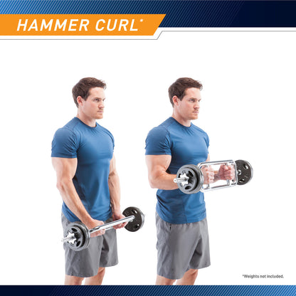 1 Threaded Tricep Bar  Marcy IRBB-34T - Hammer Curl
