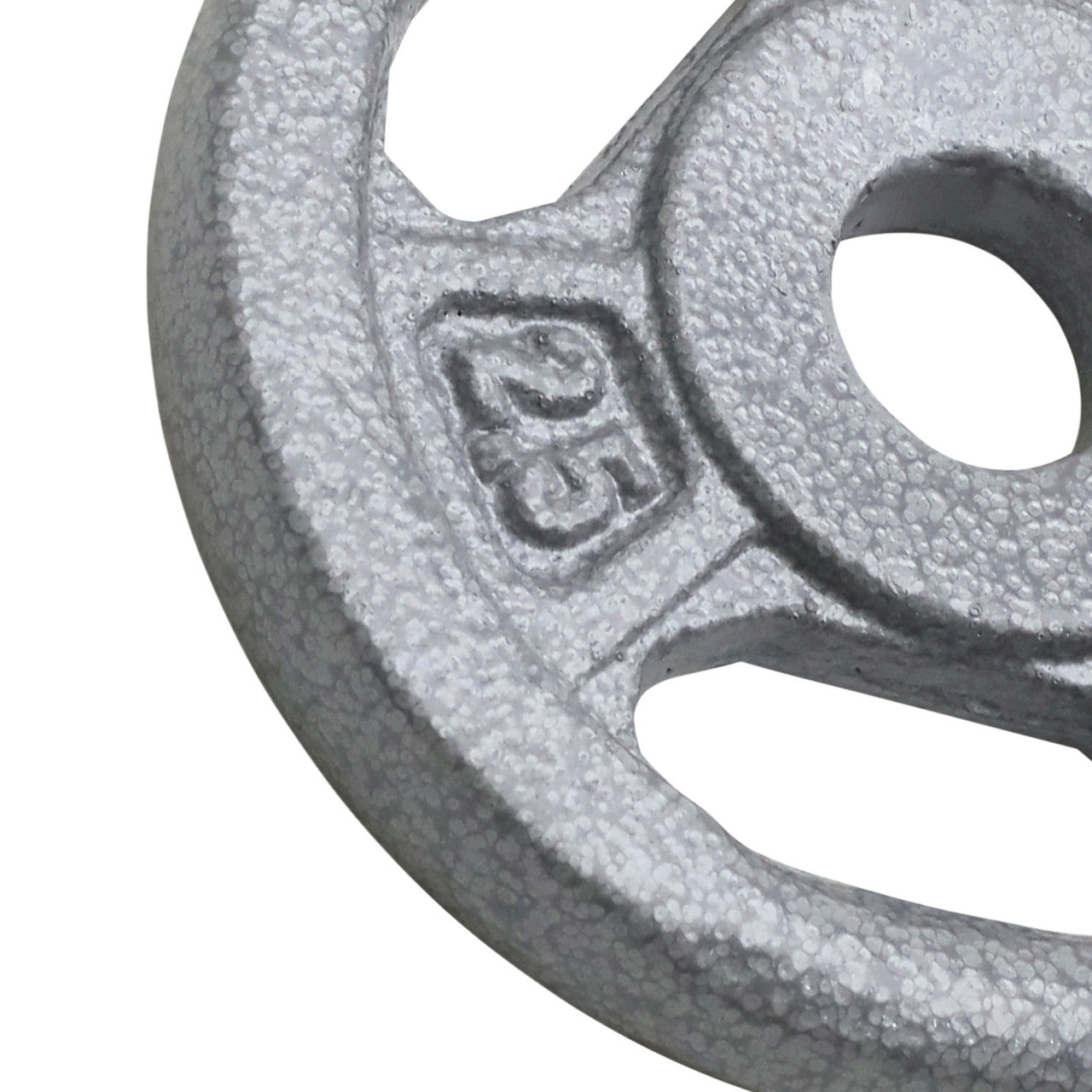 2.5lb Standard Size Grip Plate  B5G-5502 - Close up of raised numers