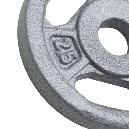 2.5lb Standard Size Grip Plate  B5G-5502 - Close up of raised numers