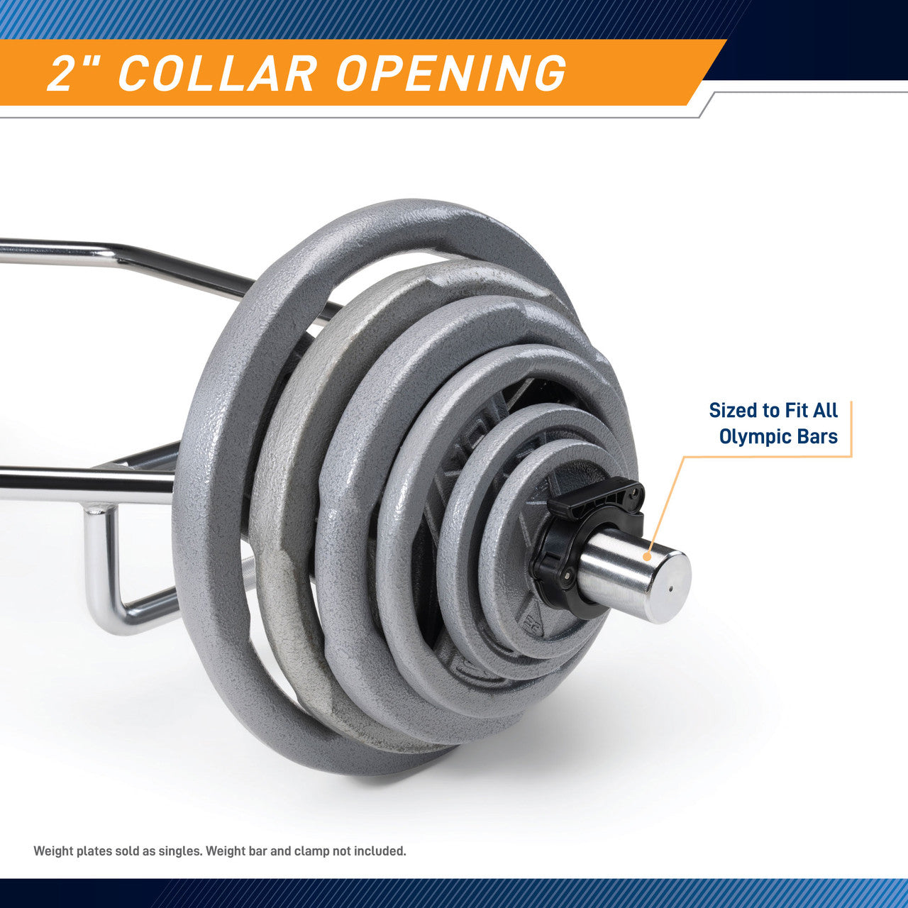 25lb Classic Olympic Plate MCW-25 - Inforaphic - 2 Inch Collar Opening