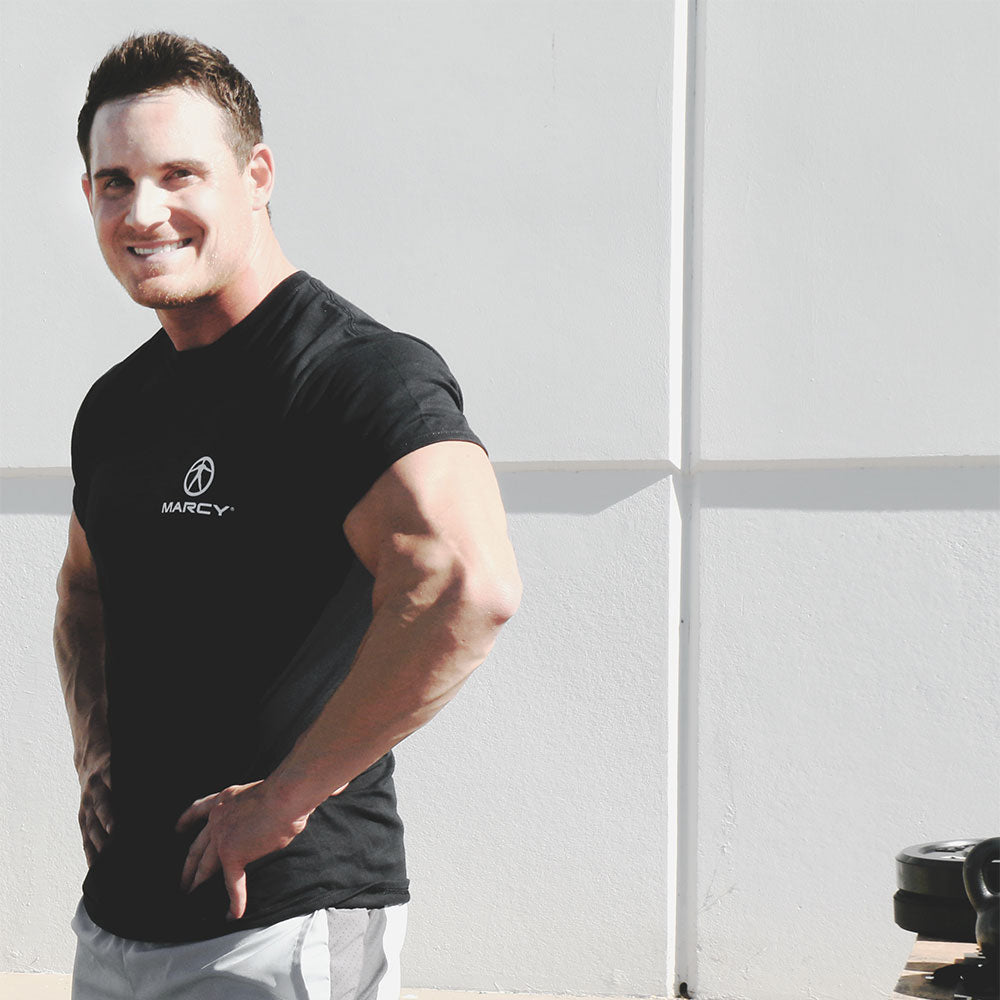 Marcy #MakeItHappen T-Shirt - Black
