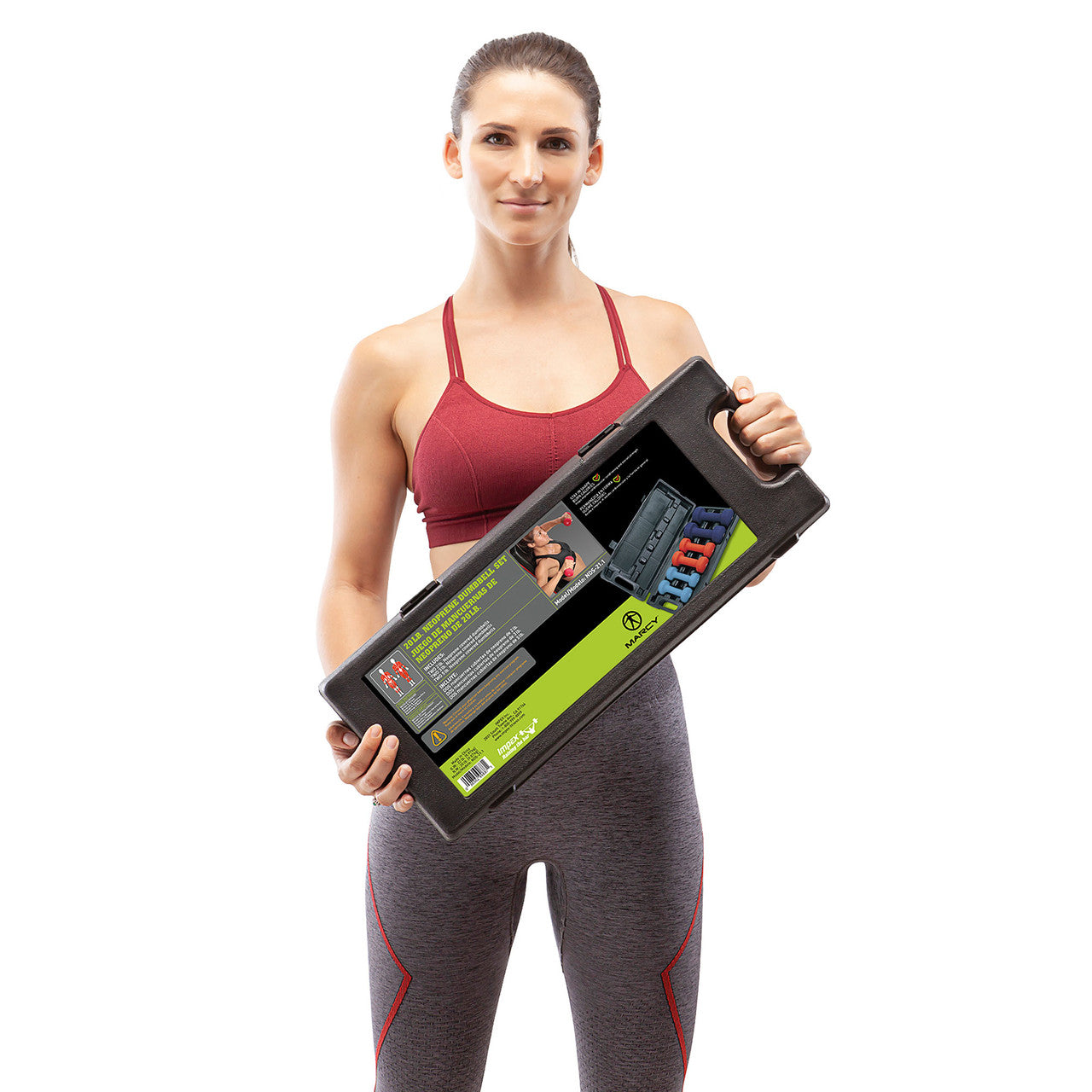 3-Pair Neoprene Dumbbell Set | Marcy NDS-21.1 Coated Dumbbells