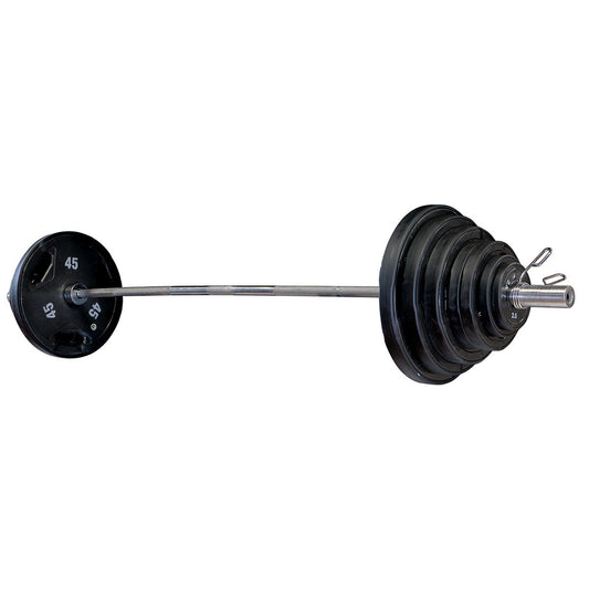 300 lbs. Olympic Weight Set by Marcy will complete your home gym