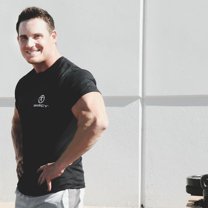 Marcy #MakeItHappen T-Shirt - Black