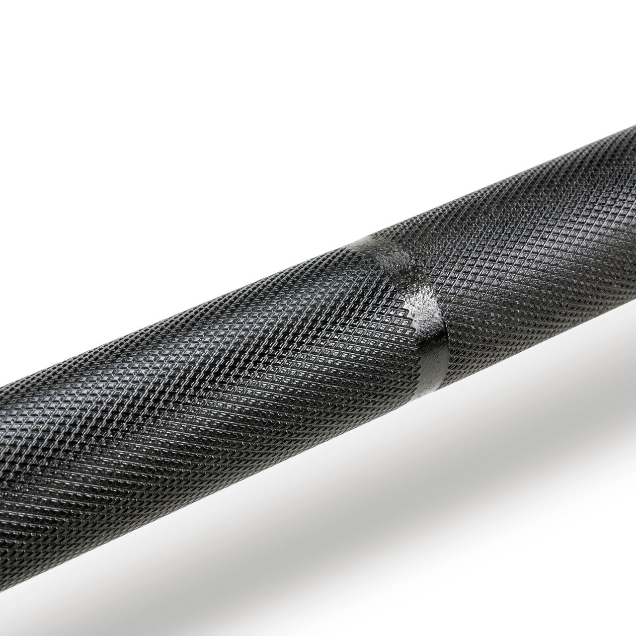 7ft Olympic Barbell 30lbs with 15.5 inch Loadable Sleeves  Marcy TRB-84 - Close Up of Knurling