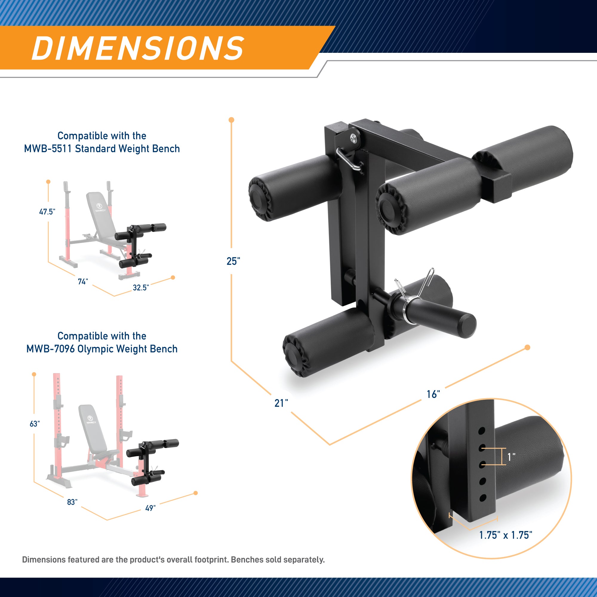 Marcy Leg Developer - accessory | ACC-8116LD