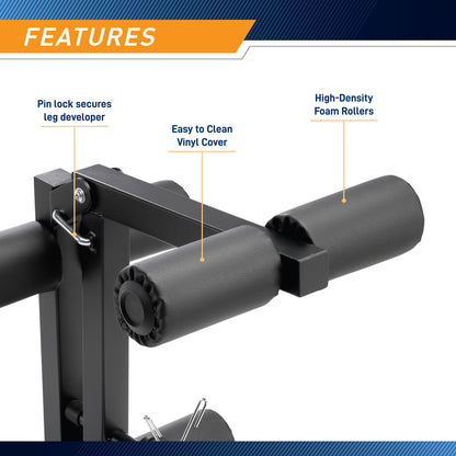 Marcy Leg Developer Accessory for MWB-5511 and MWB-7096 | ACC-8116LD