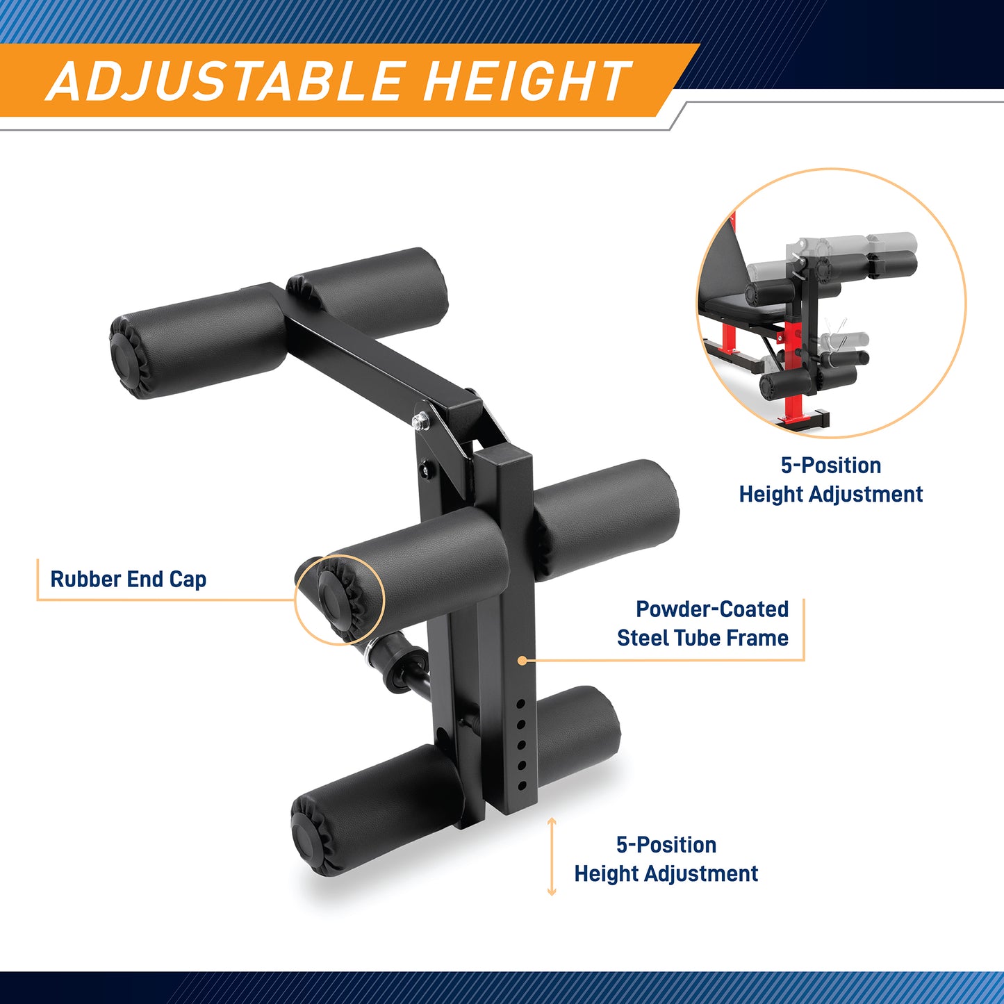 Marcy Leg Developer Accessory for MWB-5511 and MWB-7096 | ACC-8116LD