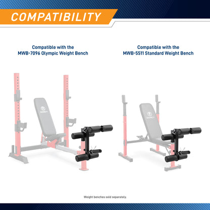 Marcy Leg Developer Accessory for MWB-5511 and MWB-7096 | ACC-8116LD