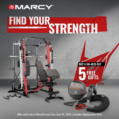 Marcy Smith Machine / Cage System with Pull-Up Bar and Landmine Station | SM-4033