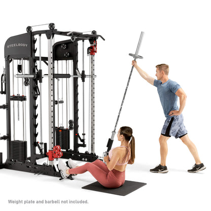 All-in-One Home Gym Deluxe Functional Trainer with Weight Stack, Smith Machine, Cable Crossovers and More- SM-6900 SteelBody model 5