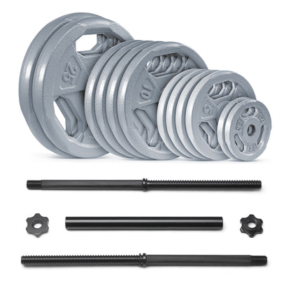 Marcy 125lb Standard Cast Iron Weight Set | B5G-125