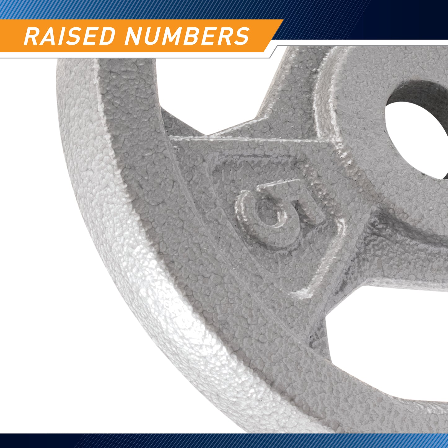 Marcy 5lb Standard Size Grip Plate | B5G-5505