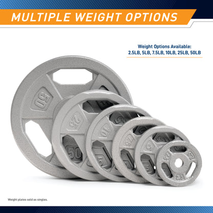 Marcy 5lb Standard Size Grip Plate | B5G-5505
