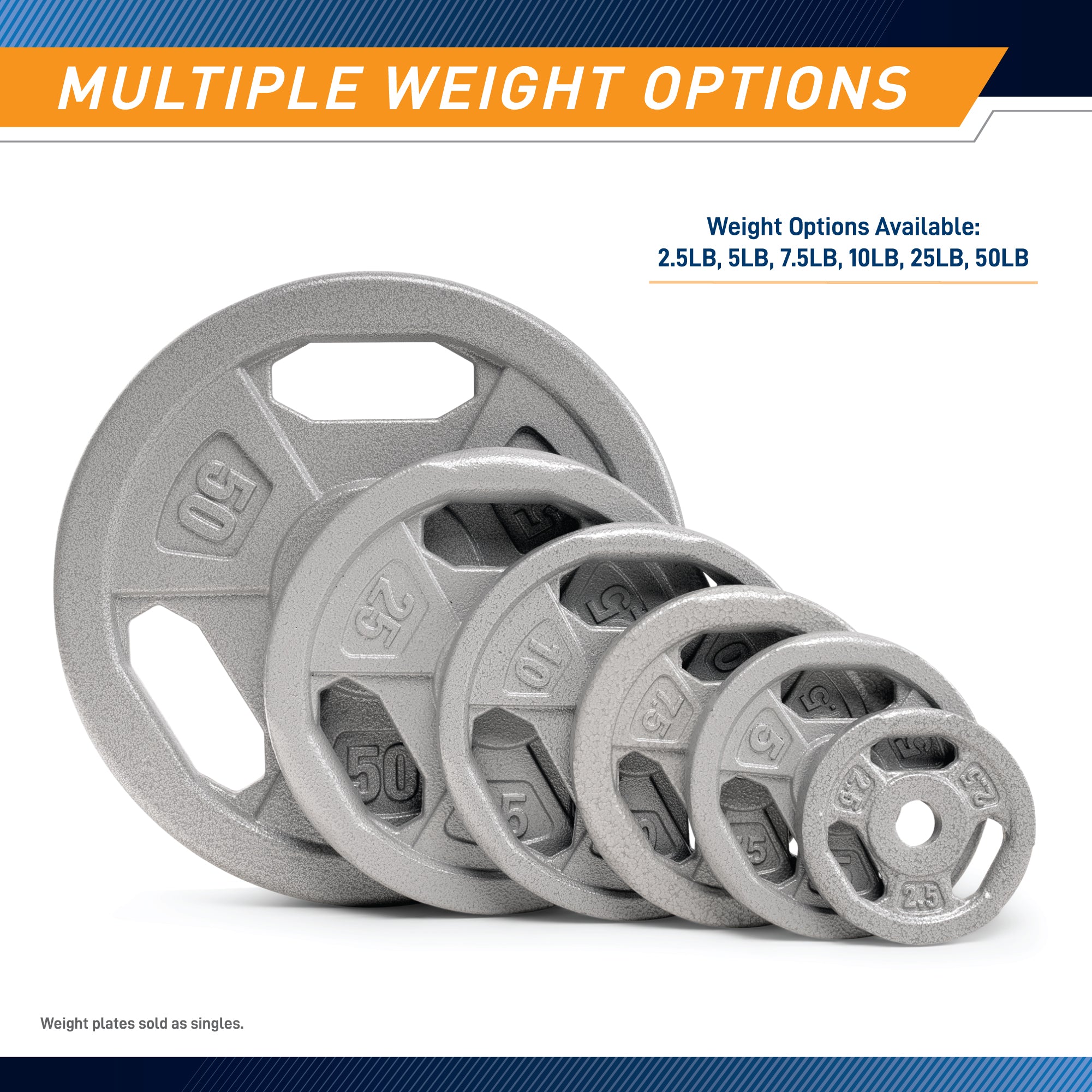 10lb Standard Size Grip Plate | B5G-5510 High Quality Heavy Duty