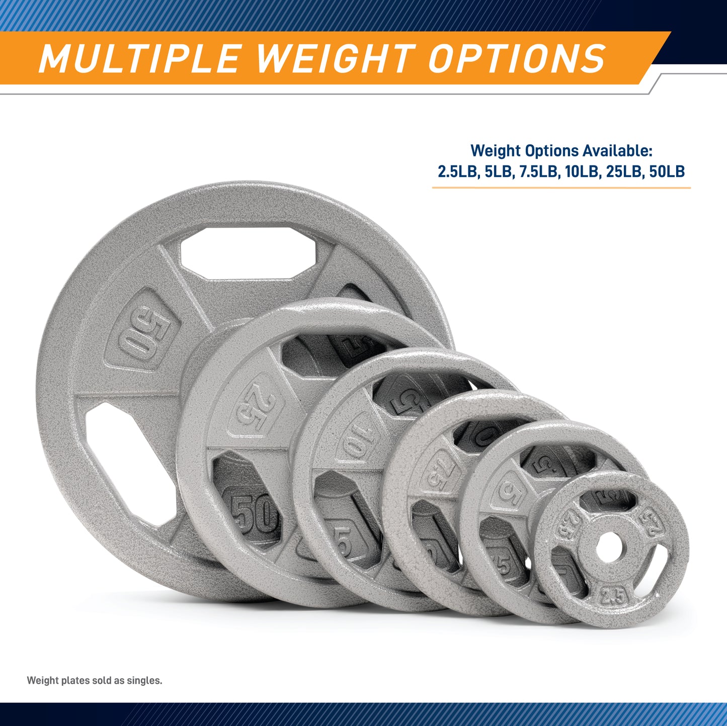 Marcy 10lb Standard Size Grip Plate | B5G-5510
