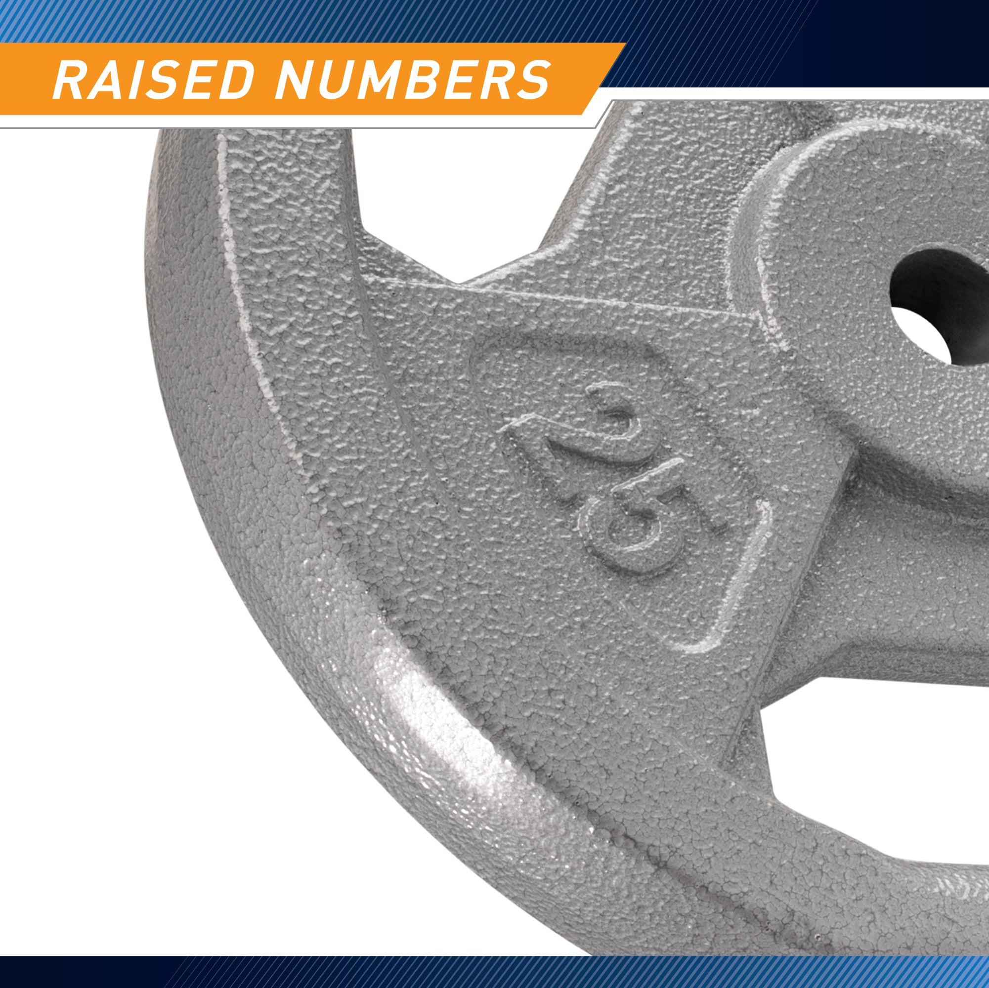 25lb Standard Size Grip Plate | B5G-5525 High Quality Heavy Duty