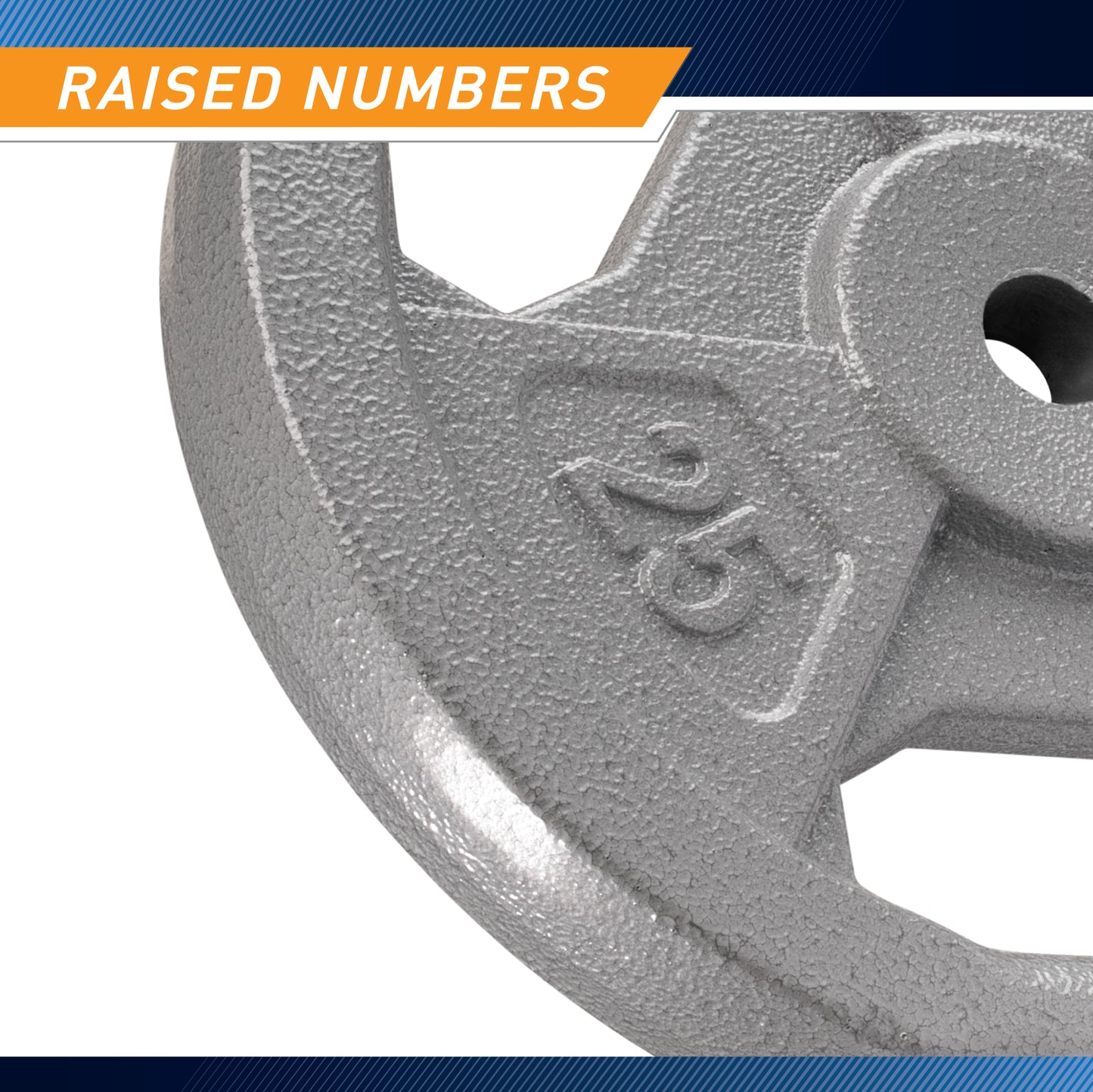 Marcy 25lb Standard Size Grip Plate | B5G-5525