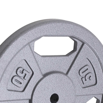50lb Standard Size Grip Plate  B5G-5550 - Close up of Grip Handle