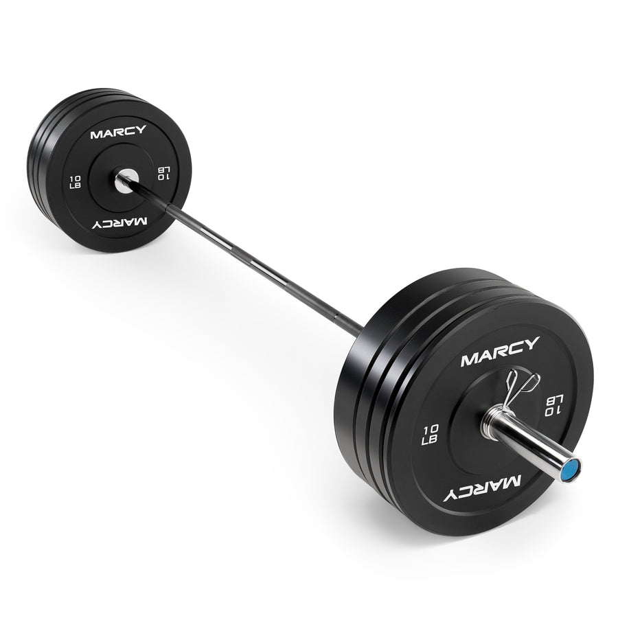 Marcy 250lb Bumper Weight Set with Bar | BP-250