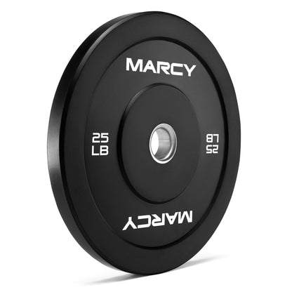 Marcy Black Rubber Bumper Plate