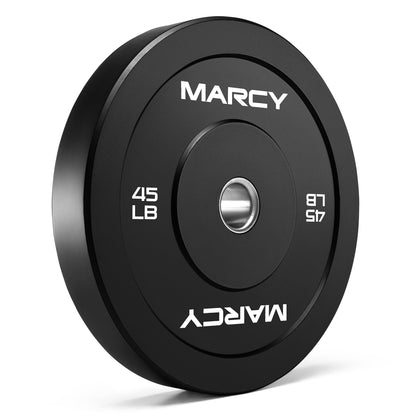 Marcy Black Rubber Bumper Plate
