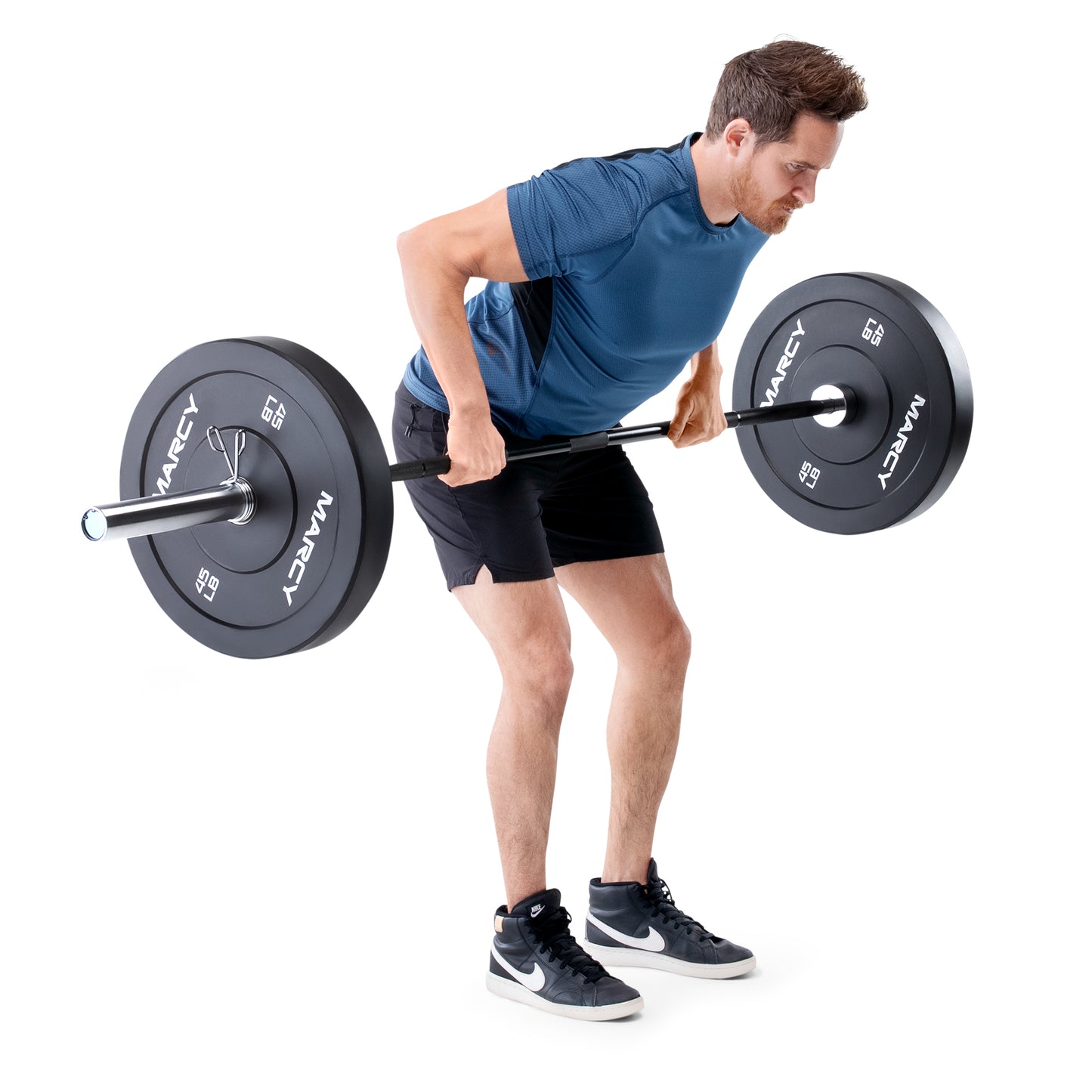 Marcy Black Rubber Bumper Plate