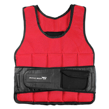 Bionic Body 15 lb. Weighted Vest brings added weight to your run or workout - use it to condition and tone your body - front