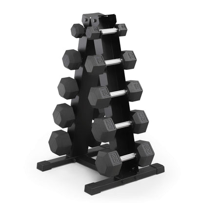 Marcy 150lb Rubber Hex Dumbbell Set | DBR-1347