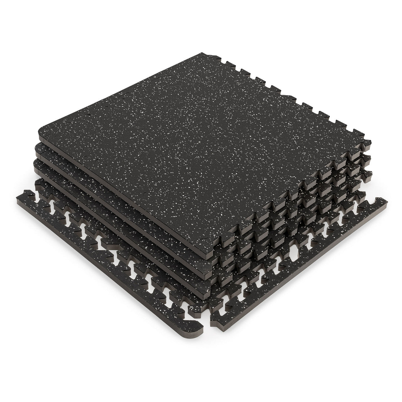 Dual Density Fitness Gym Mat - MAT-40 - all 4 tiles Stacked on top of each other
