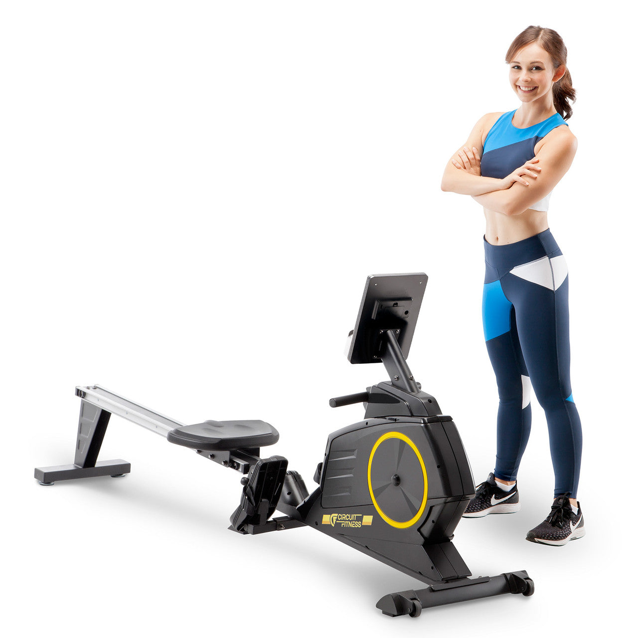 Foldable Magnetic Rowing Machine with Bluetooth | Circuit Fitness