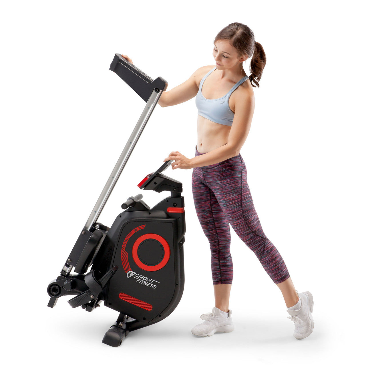 Foldable Rowing Machine with Magnetic Resistance Circuit Fitness AMZ-979RW - Model Folding Rower