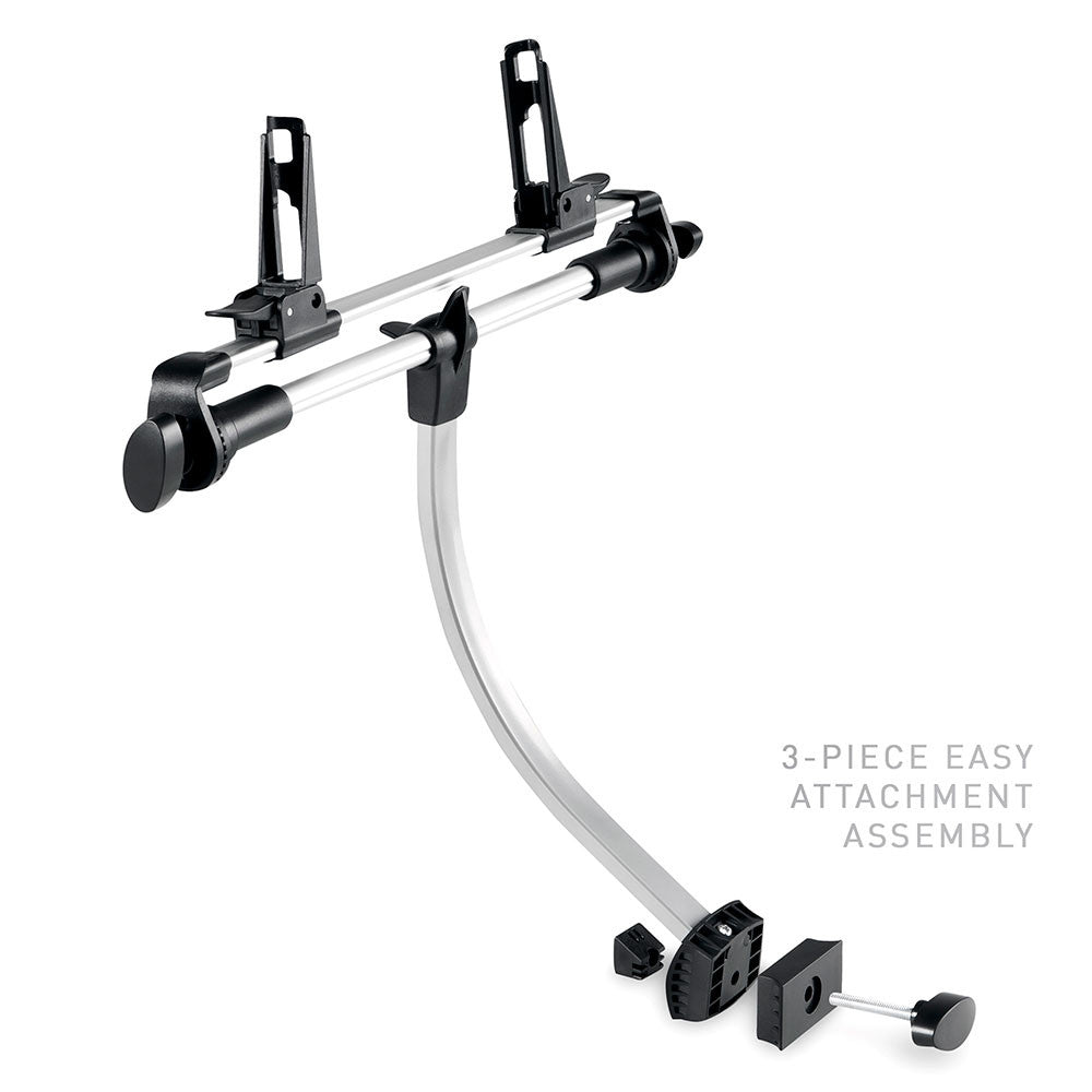 The Foldable Bike Media Holder | Marcy NS-T-Rack has a simple 3-piece assembly