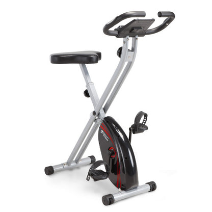 Folding Upright Exercise Bike with Adjustable Resistance | Circuit Fitness AMZ-150BK - Retired