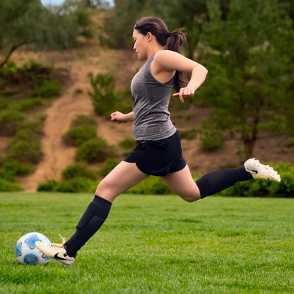 Sockapro Footless Soccer Sock / Compression Sock for Shin Guard | Marcy Sports