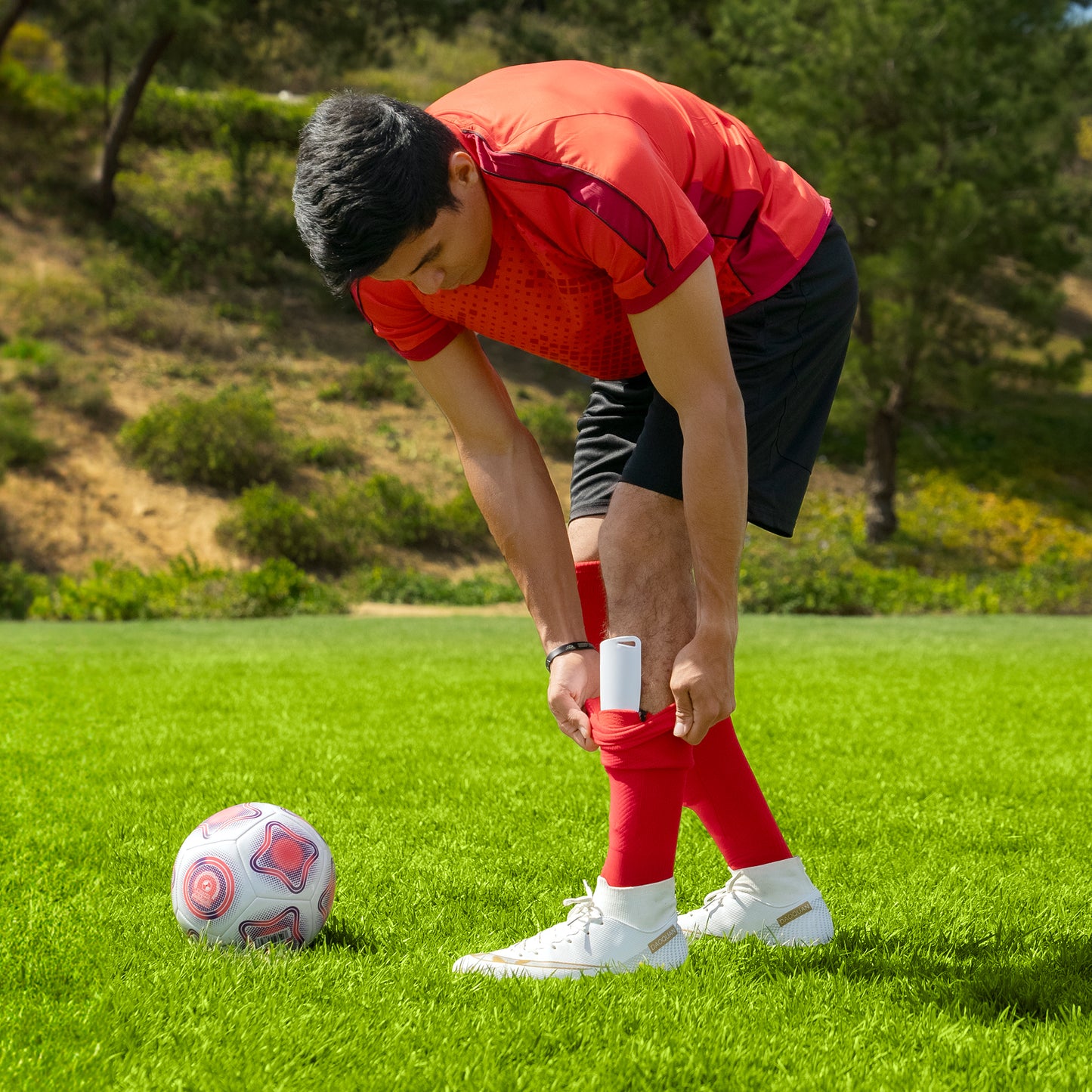 Sockapro Soccer Sock / Compression Sock for Shin Guard | Marcy Sports