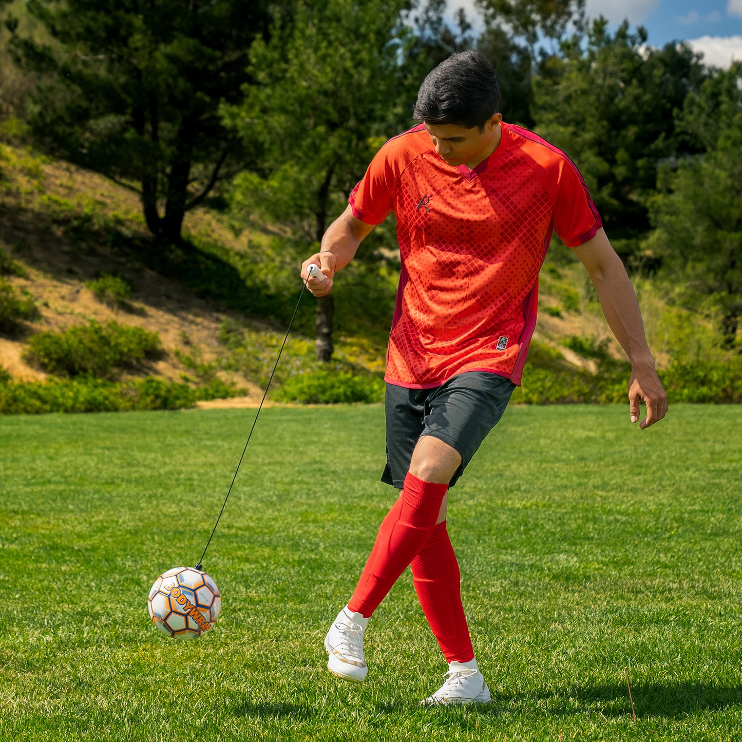 Sockapro Soccer Sock / Compression Sock for Shin Guard | Marcy Sports
