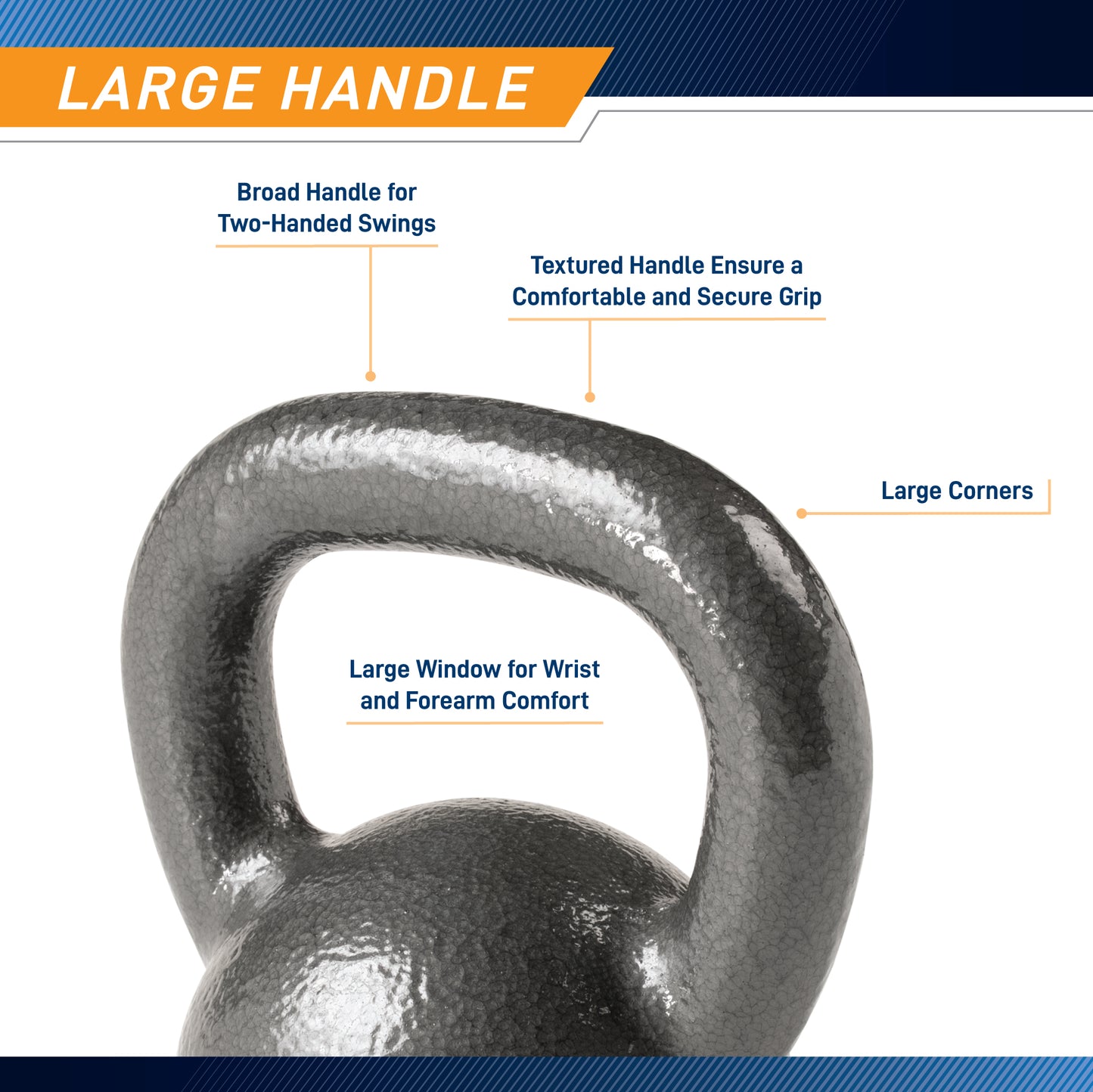 Marcy 20lb Hammertone Kettlebell | HKB-020