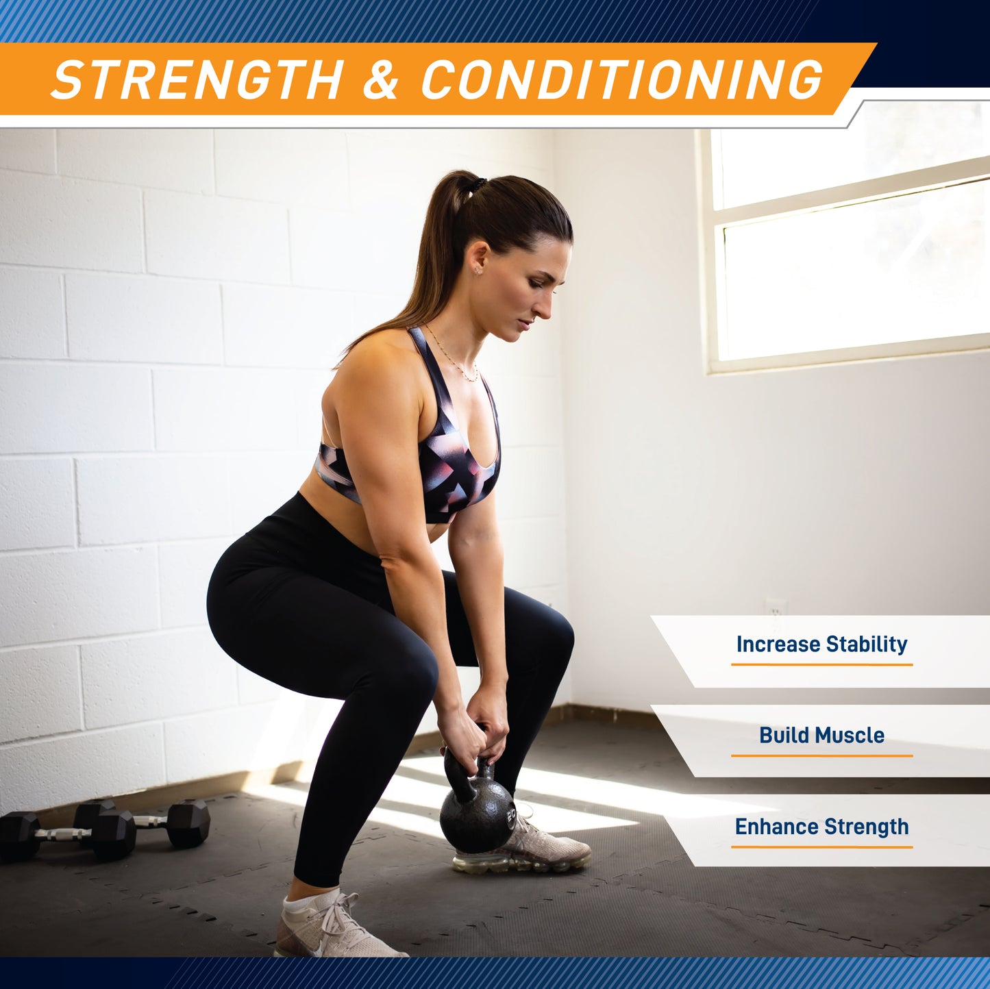 Marcy 20lb Hammertone Kettlebell | HKB-020