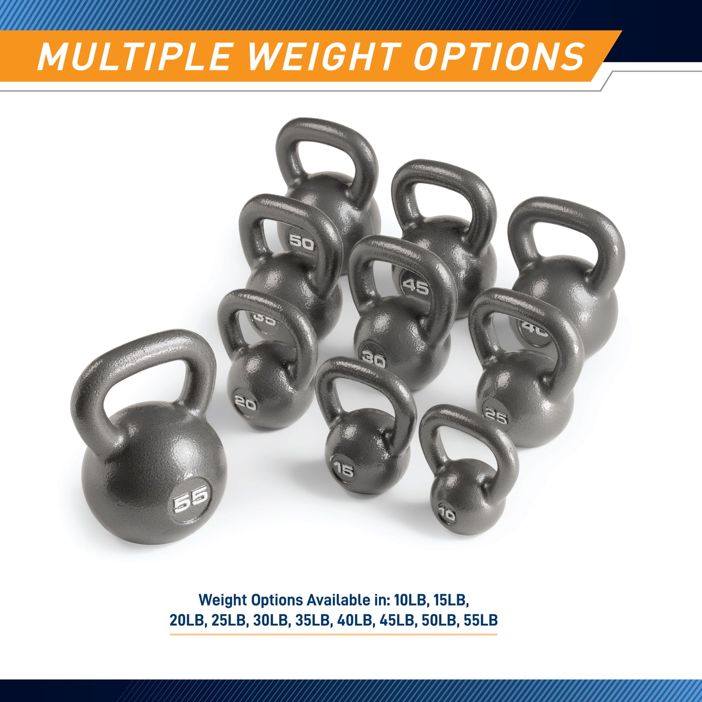 Marcy 25lb Hammertone Kettlebell | HKB-025