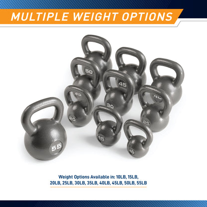 Marcy 25lb Hammertone Kettlebell | HKB-025