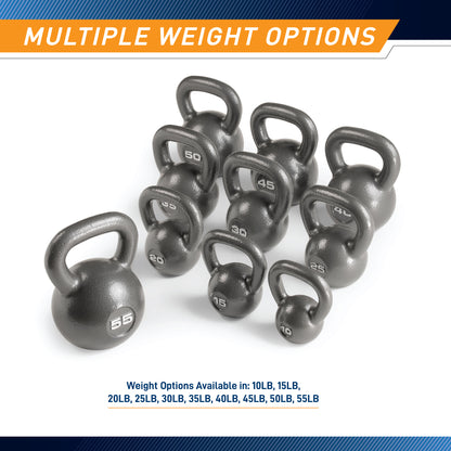 Marcy 35lb Hammertone Kettlebell | HKB-035