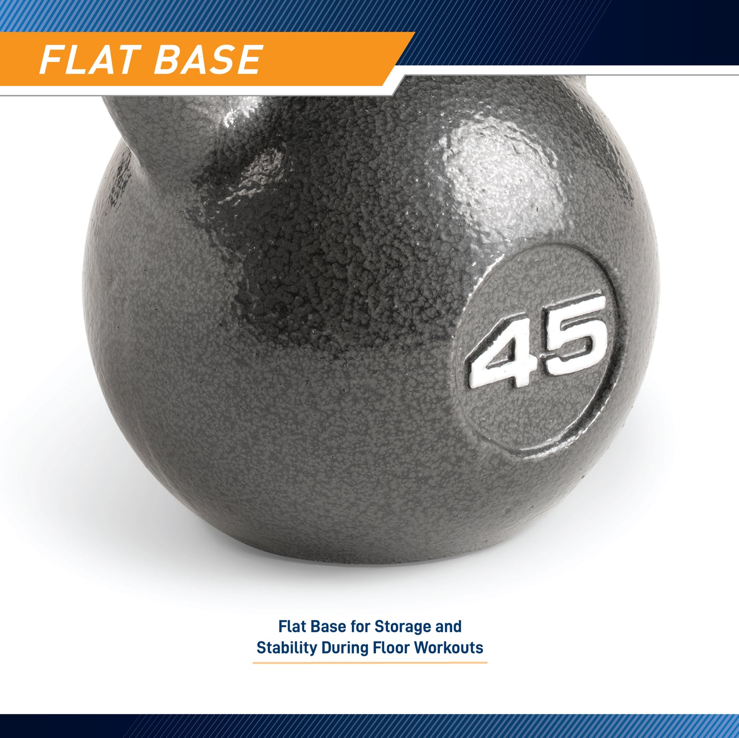 Marcy 45lb Hammertone Kettlebell | HKB-045