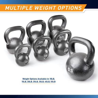 Marcy 45lb Hammertone Kettlebell | HKB-045
