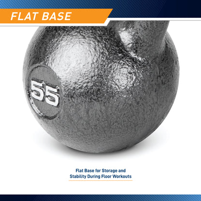 Marcy 55lb Hammertone Kettlebell | HKB-055