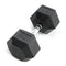 Marcy 60lb Rubber Hex Dumbbell | IBRH-060