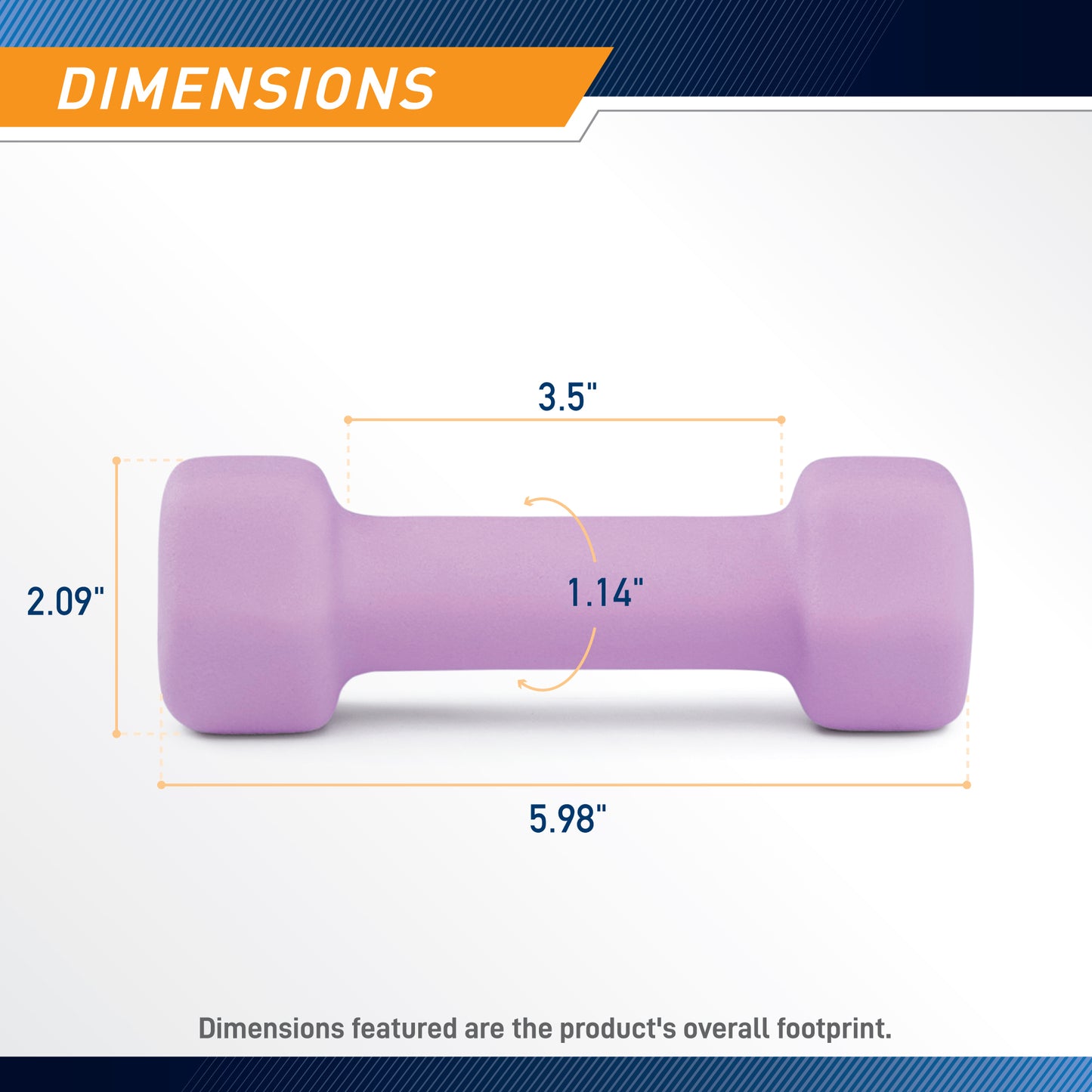Marcy Hex Neoprene Dumbbell | INEMJ