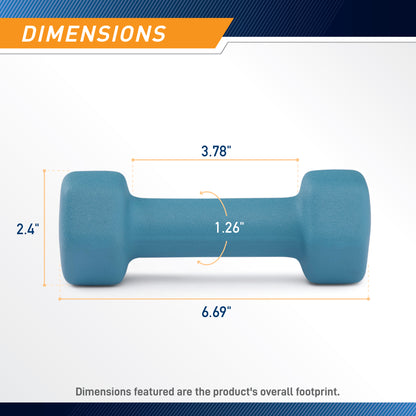 Marcy Hex Neoprene Dumbbell | INEMJ