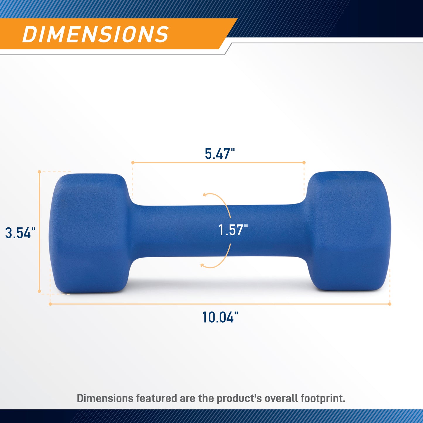 Marcy Hex Neoprene Dumbbell | INEMJ